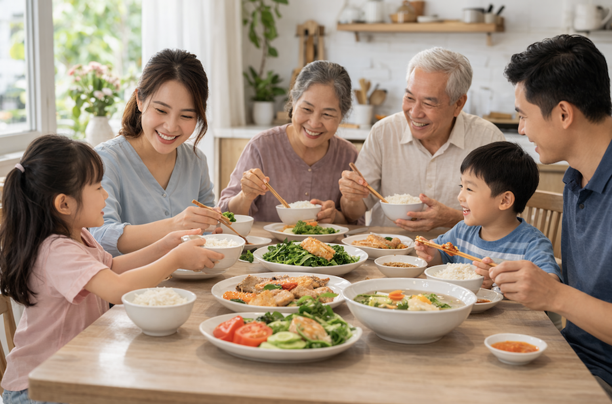 Phát động Cuộc thi viết "Bữa cơm gia đình ấm áp yêu thương"- Ảnh 1. Phát động Cuộc thi viết "Bữa cơm gia đình ấm áp yêu thương"- Ảnh 1.