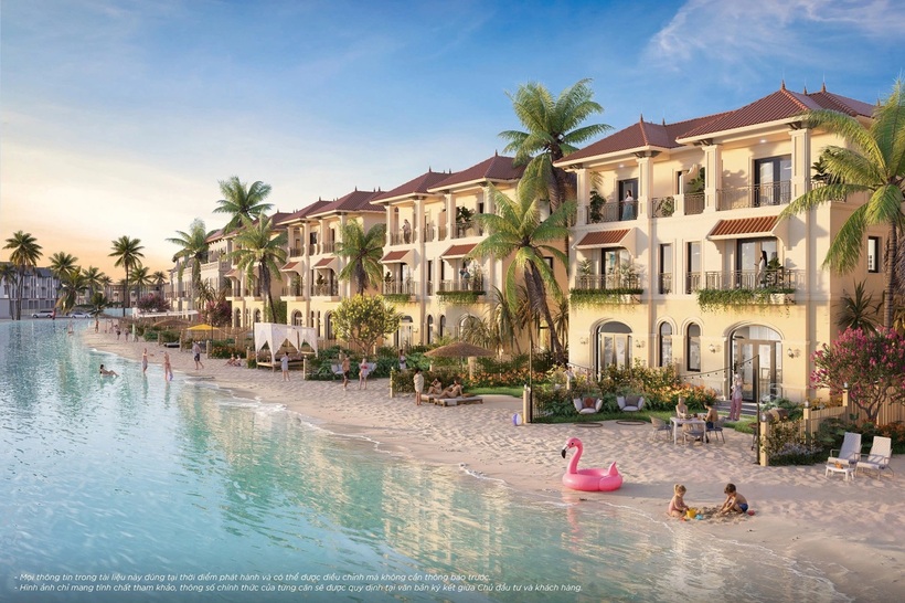Ngôi nhà bên biển tại Vinhomes Green Paradise mang đến cuộc sống chất lượng cho gia đình đa thế hệ.